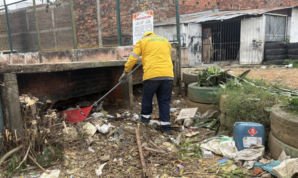 Se intervino punto crítico en el barrio 12 de Octubre