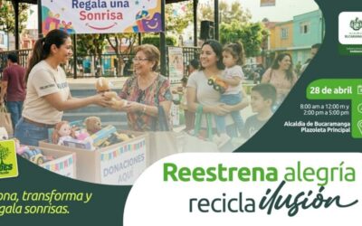 “Reestrena alegría, recicla ilusión”: Bucaramanga impulsa jornada de donación con impacto social y ambiental