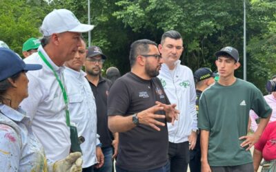 Parque de Claverianos fue recuperado con jornada integral de Alcalde en mi Barrio