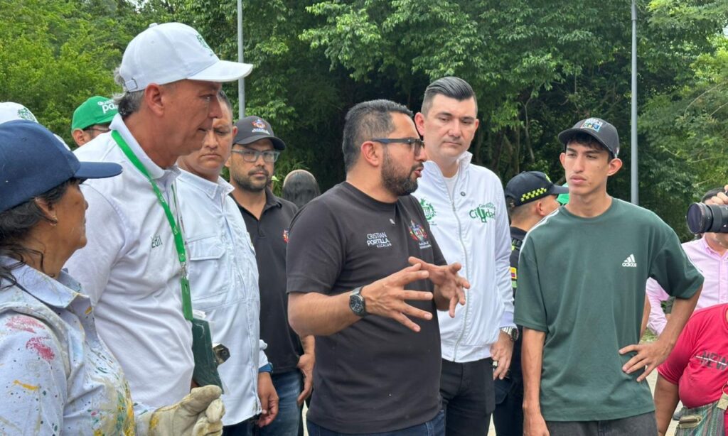 Parque de Claverianos fue recuperado con jornada integral de Alcalde en mi Barrio