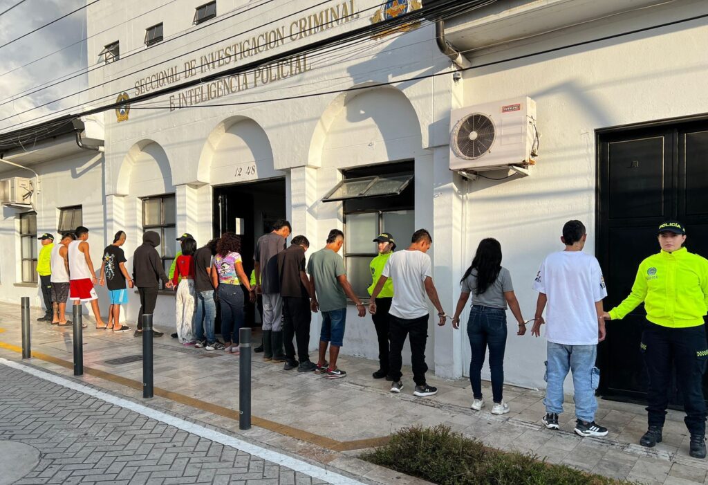 11 capturados: Alcaldía y Policía dan duro golpe a estructuras criminales dedicadas al sicariato