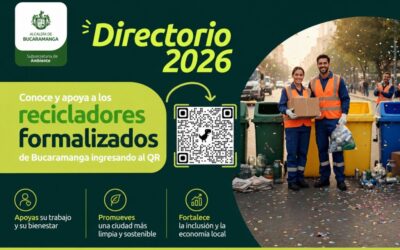 Conozca el Directorio 2026 de recicladores formalizados en Bucaramanga