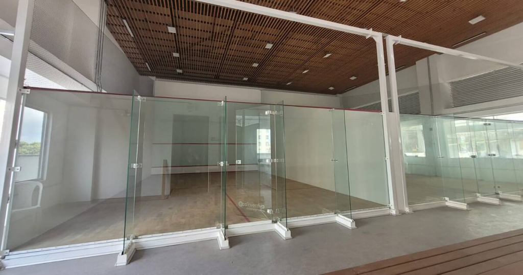 Se adelantan acciones para habilitar las canchas de squash de Acrópolis
