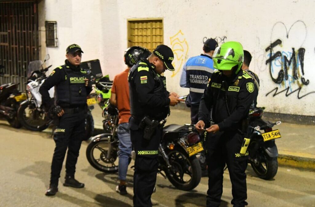 Bucaramanga fortalece operativos de orden, control y seguridad en Comuneros, Girardot y la carrera 15 con calle 45