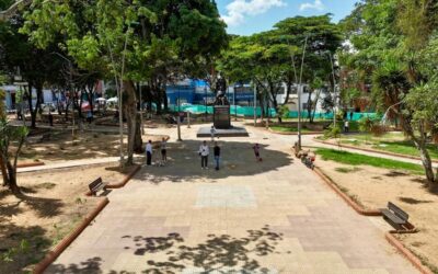 Arrancó la transformación de 11 parques de Bucaramanga