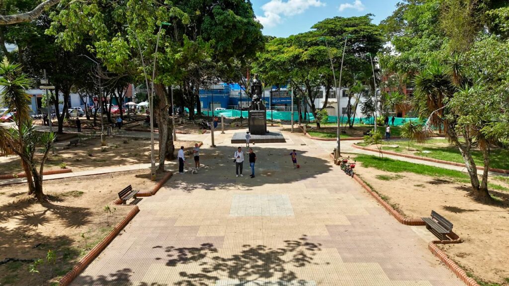 Arrancó la transformación de 11 parques de Bucaramanga