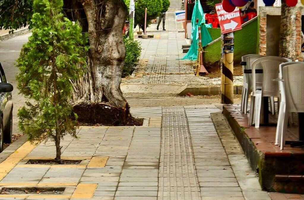 90 sectores impactados y más de 22 mil metros cuadrados de andenes recuperados
