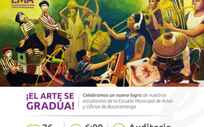70 nuevos talentos se gradúan como artistas en Bucaramanga