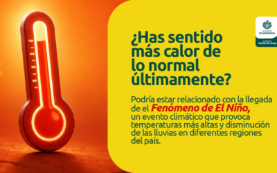 Altas temperaturas estarían asociadas al fenómeno de El Niño