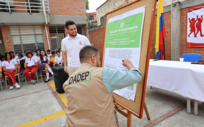 Alcaldía entregó comodato a la Institución Educativa Claveriano
