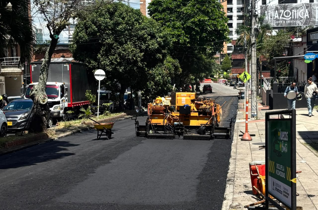 Quedó lista la pavimentación de la calle 36