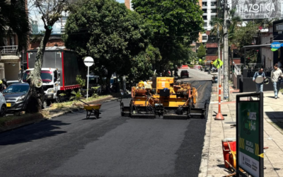Quedó lista la pavimentación de la calle 36