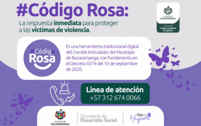 ¿Cómo funciona el Código Rosa en Bucaramanga?