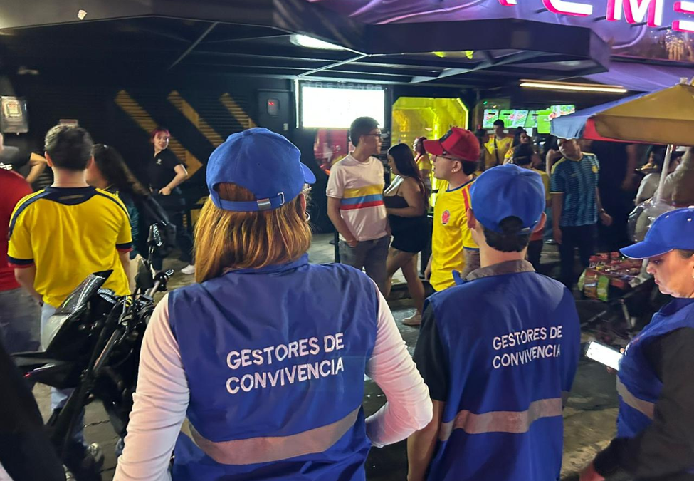 Bucaramanga vive el Mundial en paz y convivencia