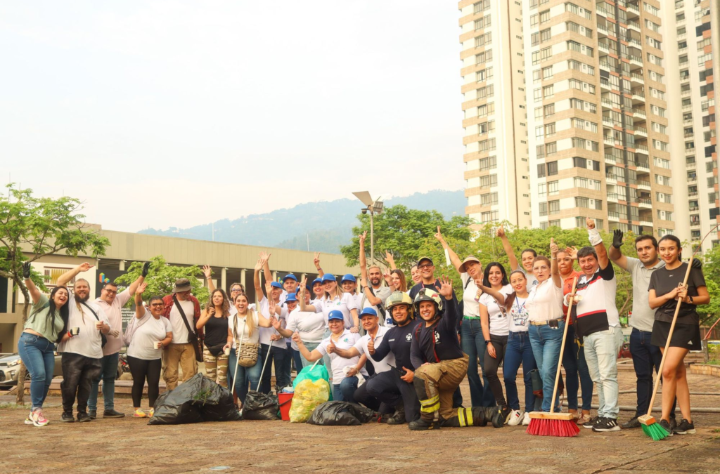 Un buen bumangués mantiene limpia su ciudad
