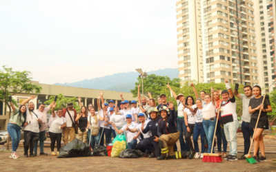 Un buen bumangués mantiene limpia su ciudad