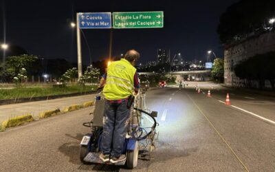 Avanza en un 90% la meta de señalización vial en Bucaramanga