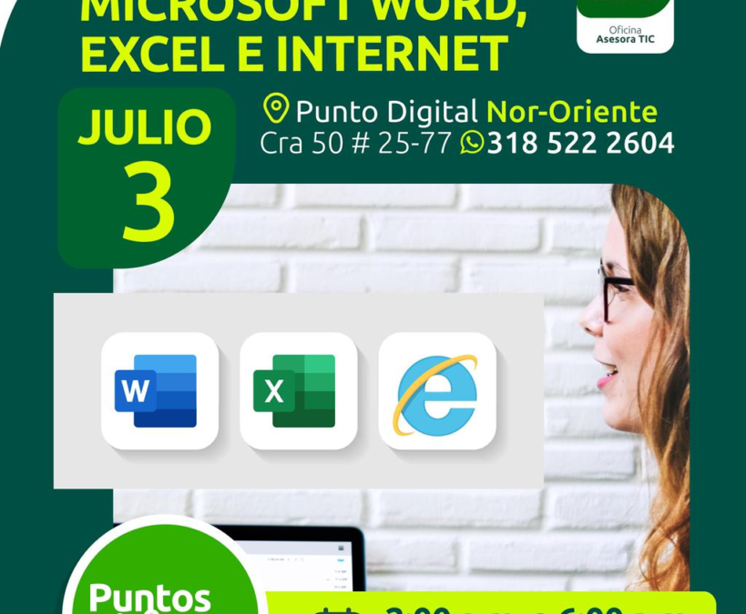 Vía WhatsApp puede inscribirse a cursos de los Puntos Digitales