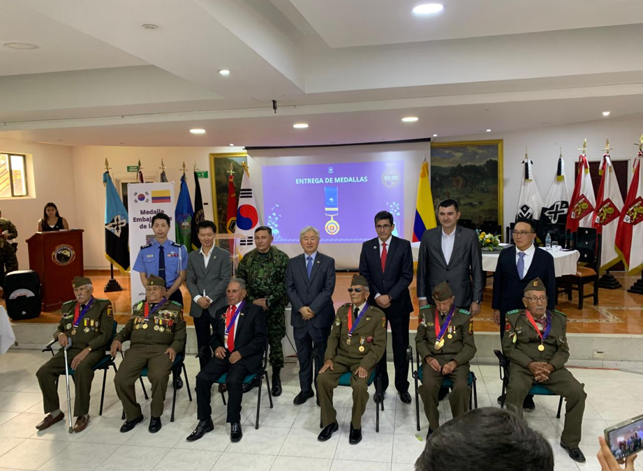 Se rindió homenaje a los veteranos de la guerra de Corea