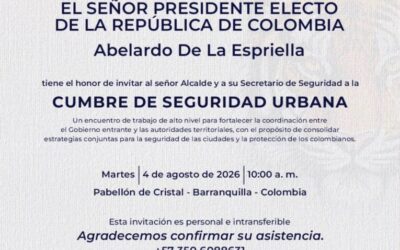 Bucaramanga llevará su experiencia en seguridad a la Cumbre Nacional de Seguridad Urbana
