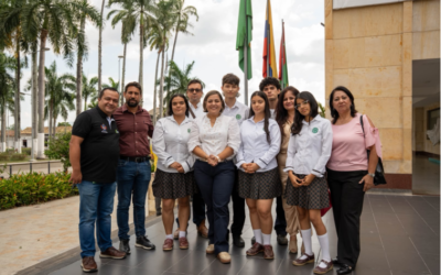 Estudiantes de la Institución Educativa Tecnológico Dámaso Zapata, representarán a Bucaramanga en las Olimpiadas STEM+ 2026